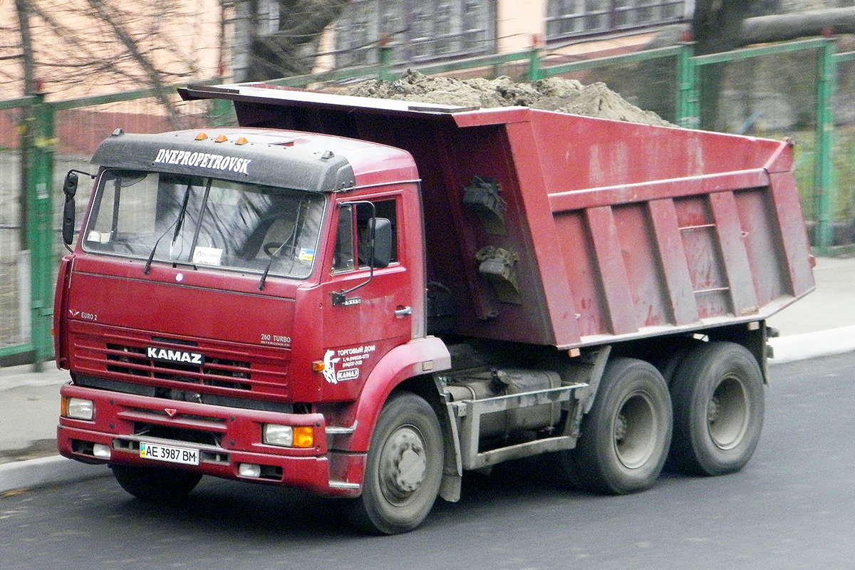 Днепропетровская область, № АЕ 3987 ВМ — КамАЗ-65115 [651150]