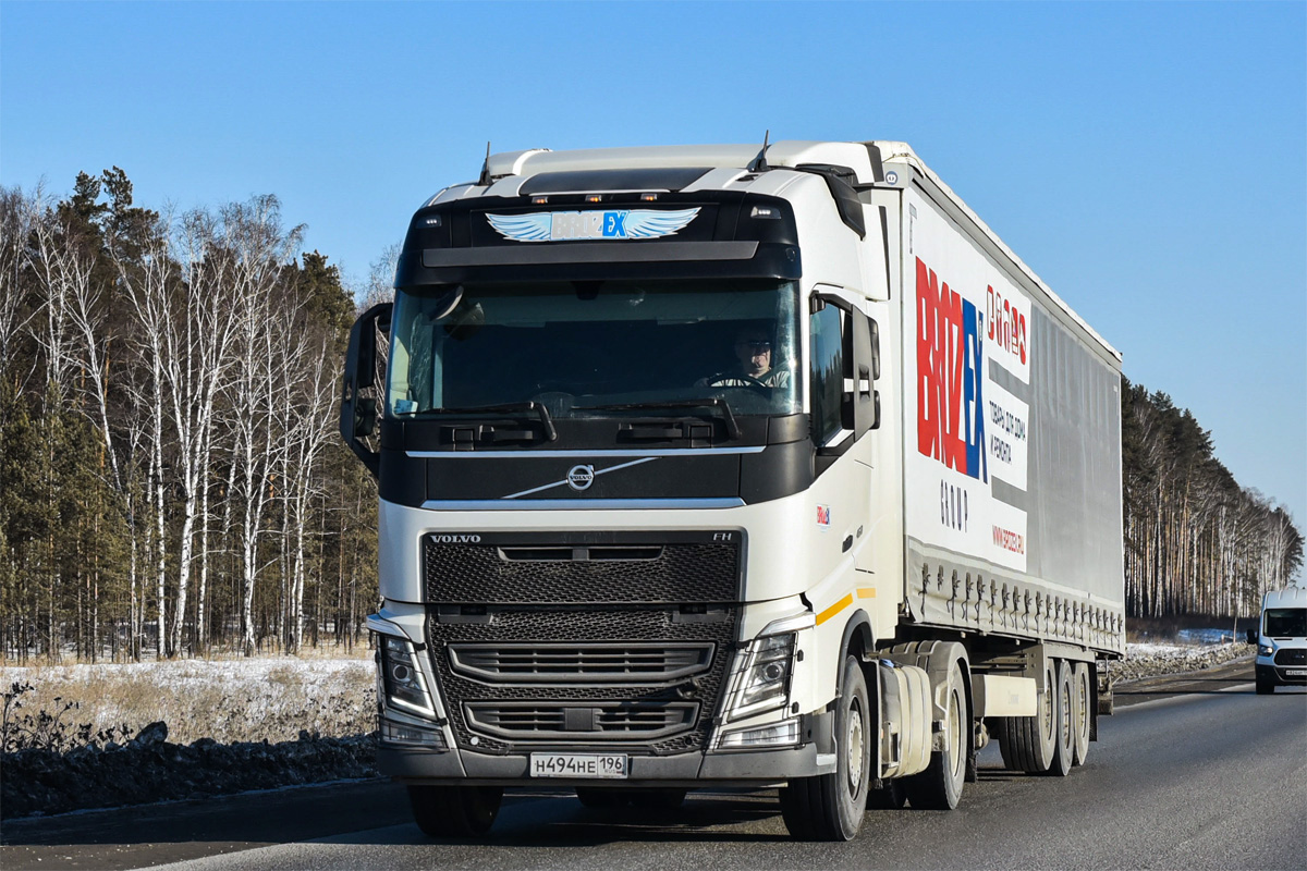 Свердловская область, № Н 494 НЕ 196 — Volvo ('2012) FH.460 [X9P]