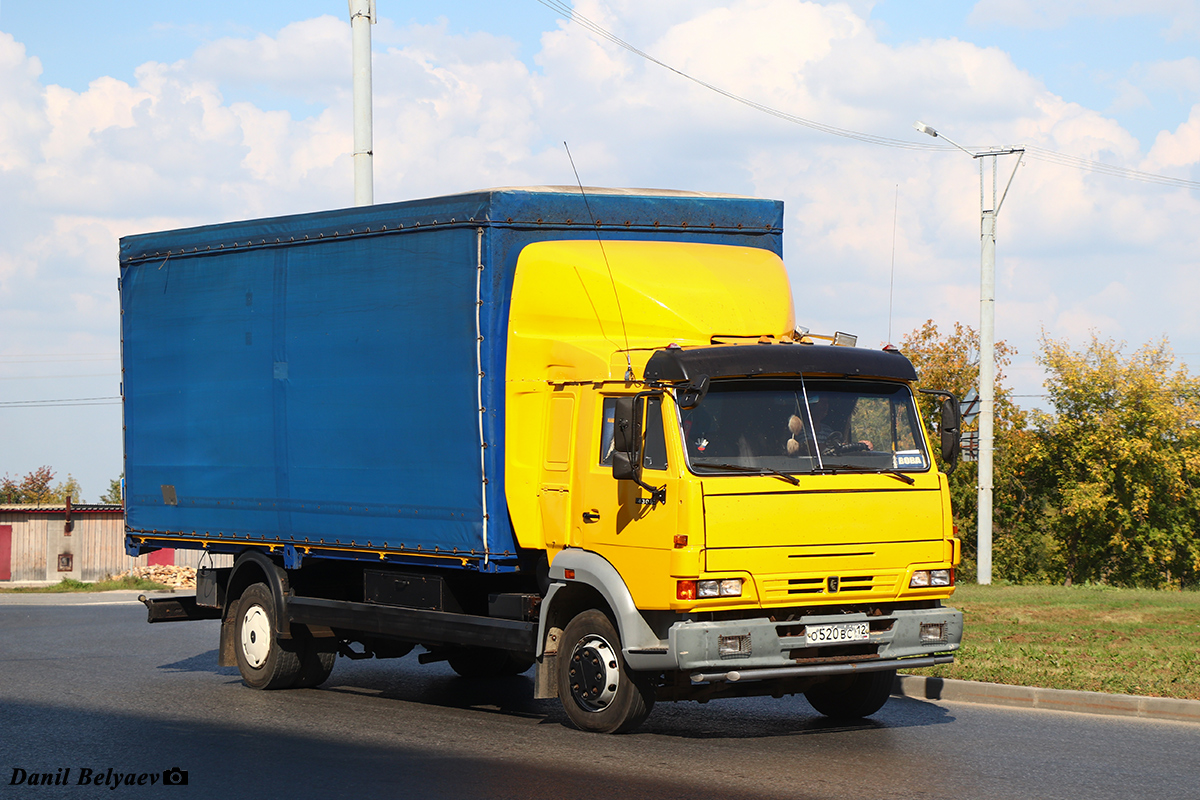 Марий Эл, № О 520 ВС 12 — КамАЗ-4308 [430800]