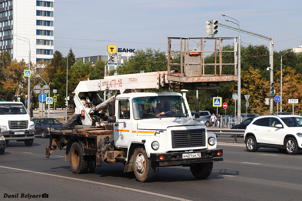Татарстан, № М 421 ХН 12 — ГАЗ-3309