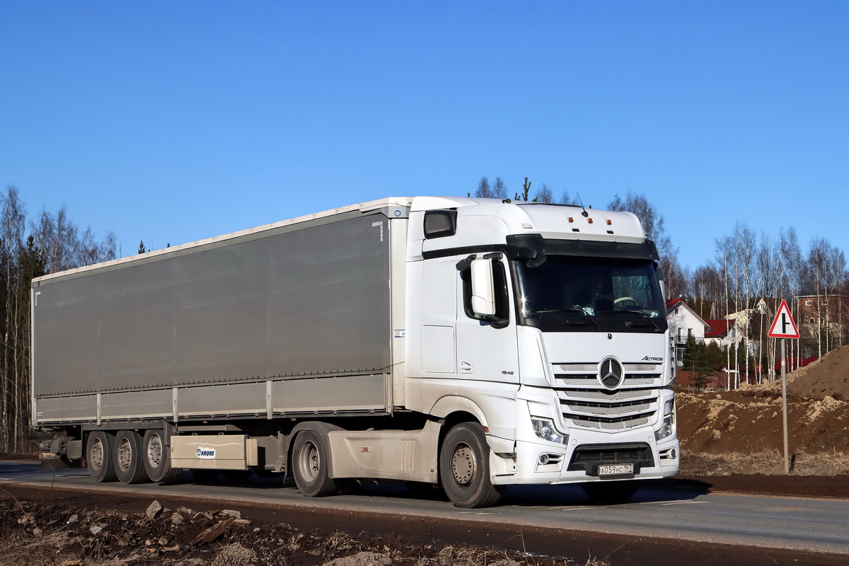 Ленинградская область, № А 059 НС 147 — Mercedes-Benz Actros '18 1845 [Z9M]