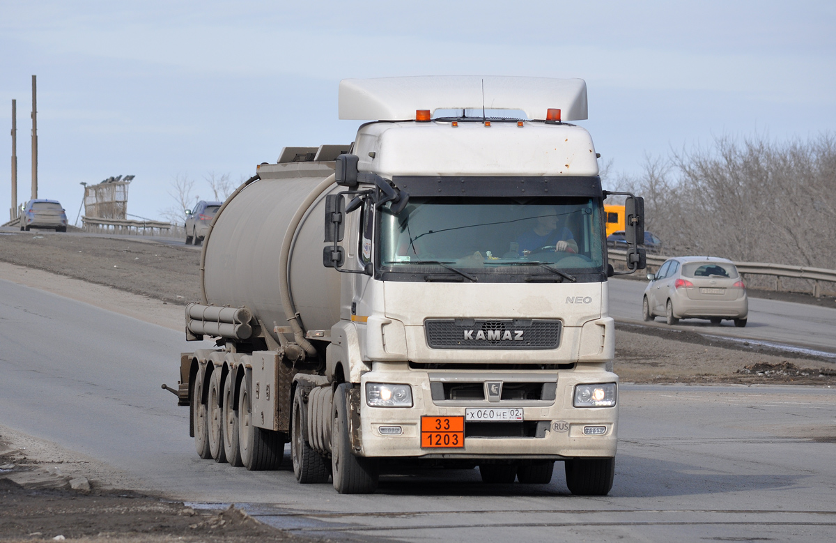 Башкортостан, № Х 060 НЕ 02 — КамАЗ-5490-S5(87)