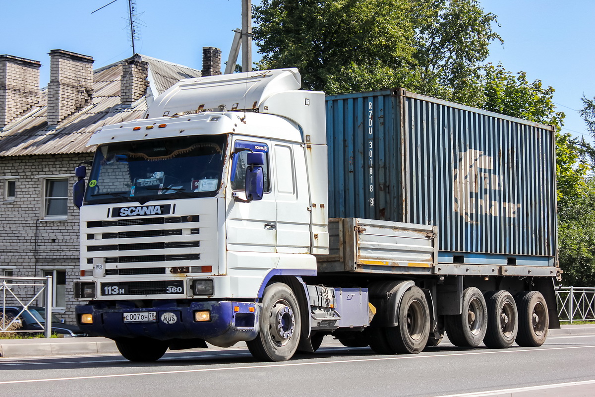 Санкт-Петербург, № С 007 ОН 78 — Scania (III) R113H