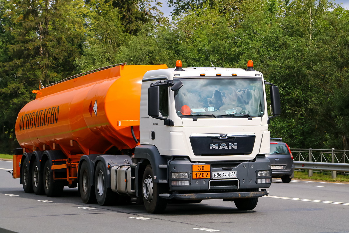 Санкт-Петербург, № Н 863 УО 198 — MAN TGS 33.440