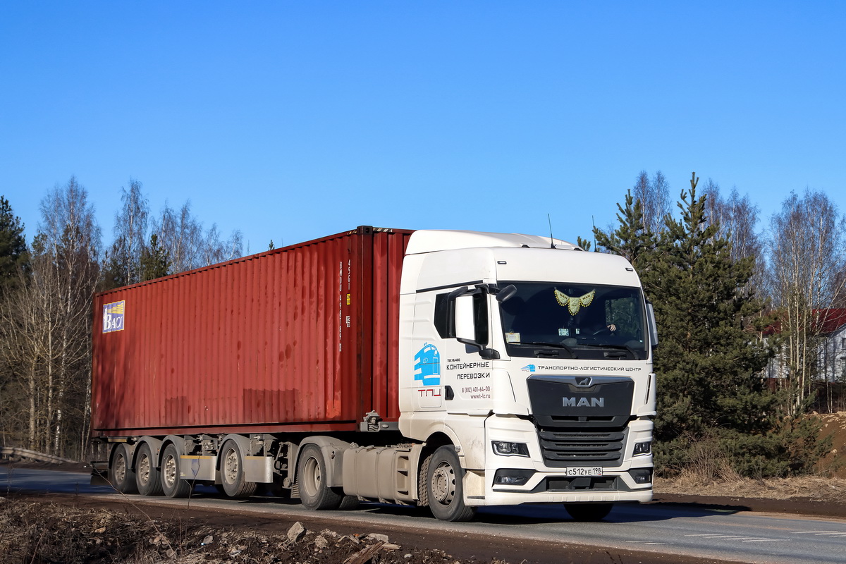 Санкт-Петербург, № С 512 УЕ 198 — MAN TGX ('2020) 18.480