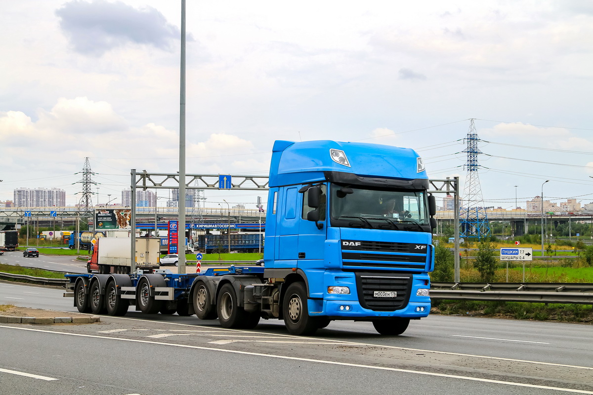 Санкт-Петербург, № М 003 ЕН 178 — DAF XF105 FTR
