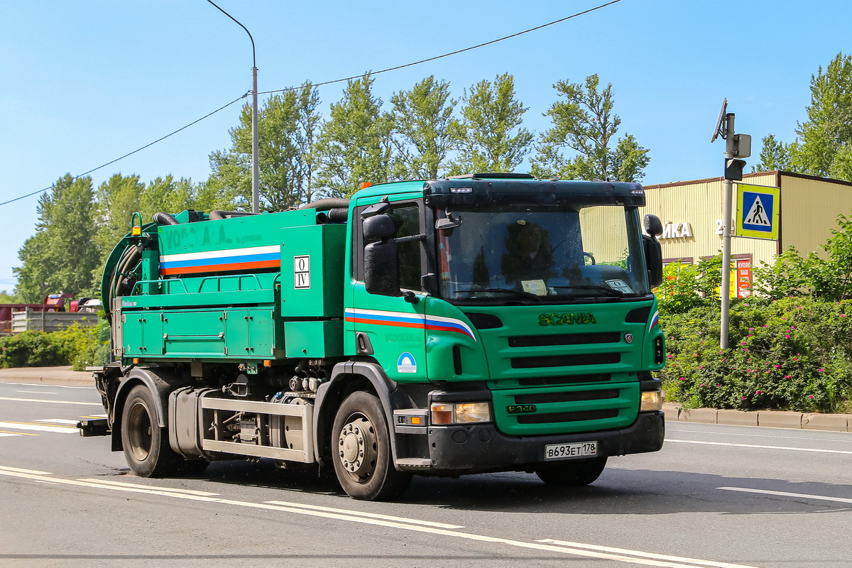 Санкт-Петербург, № В 693 ЕТ 178 — Scania ('2004) P340
