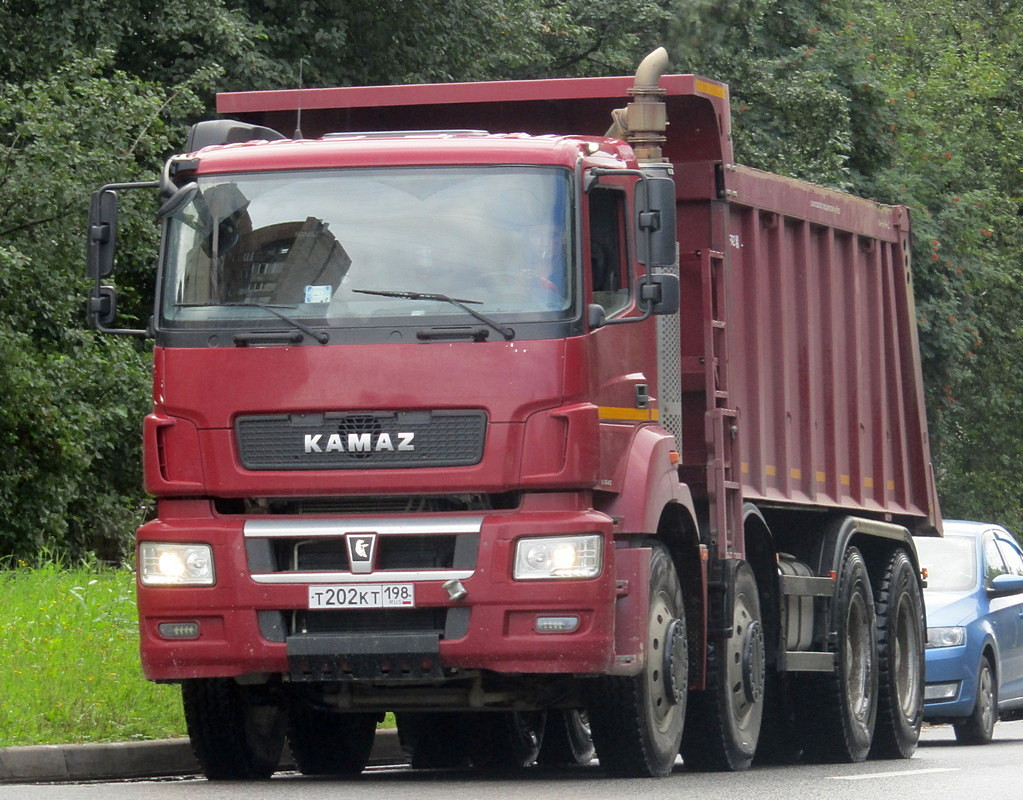 Санкт-Петербург, № Т 202 КТ 198 — КамАЗ-65801-T5(68)