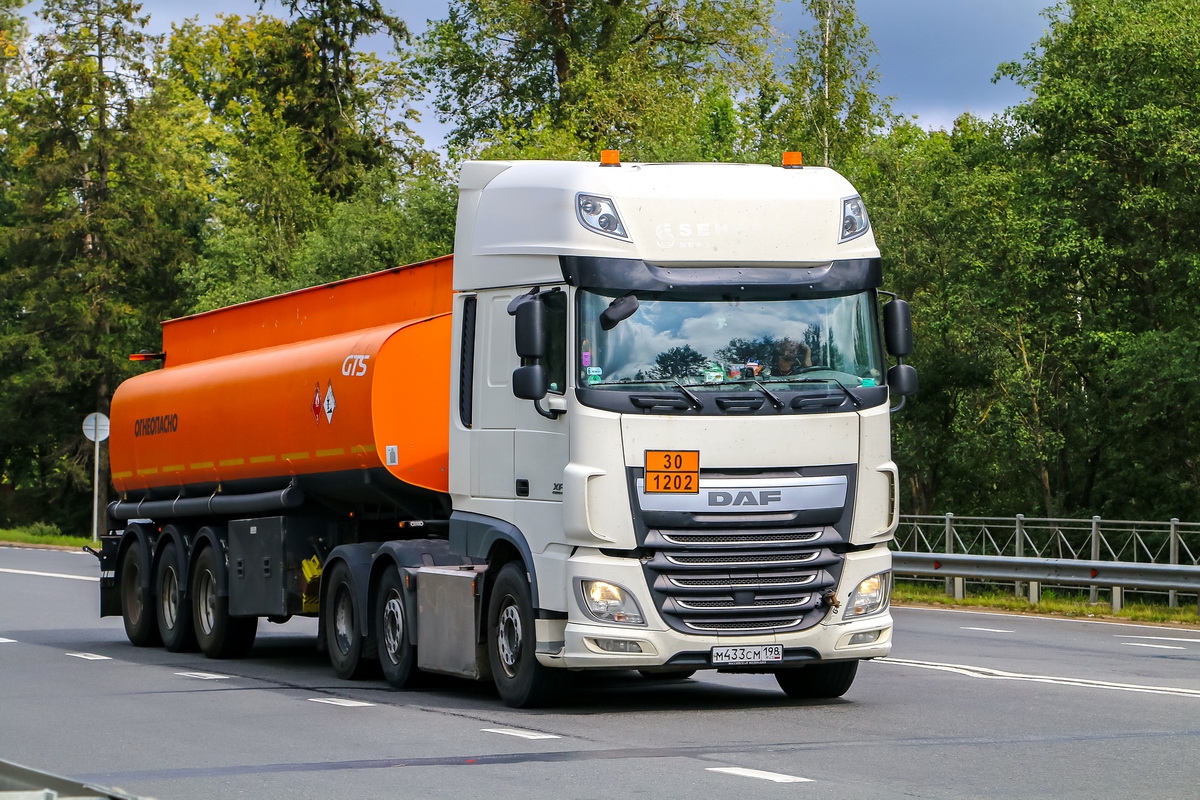 Санкт-Петербург, № М 433 СМ 198 — DAF XF Euro6 FTG