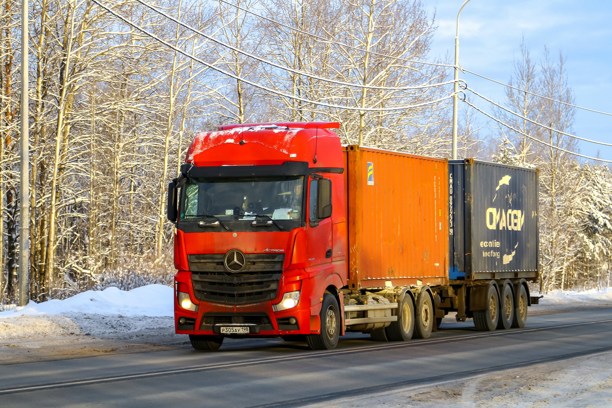 Санкт-Петербург, № Р 305 АУ 198 — Mercedes-Benz Actros ('2011) 2542