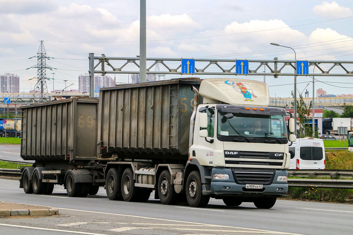 Ленинградская область, № В 959 УК 47 — DAF 85 (CF) FAD