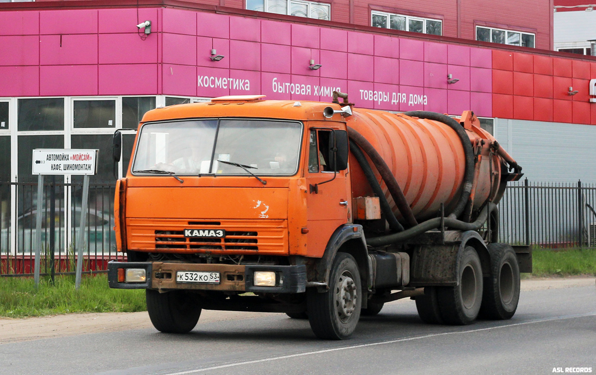 Новгородская область, № К 532 КО 53 — КамАЗ-53215 [532150]