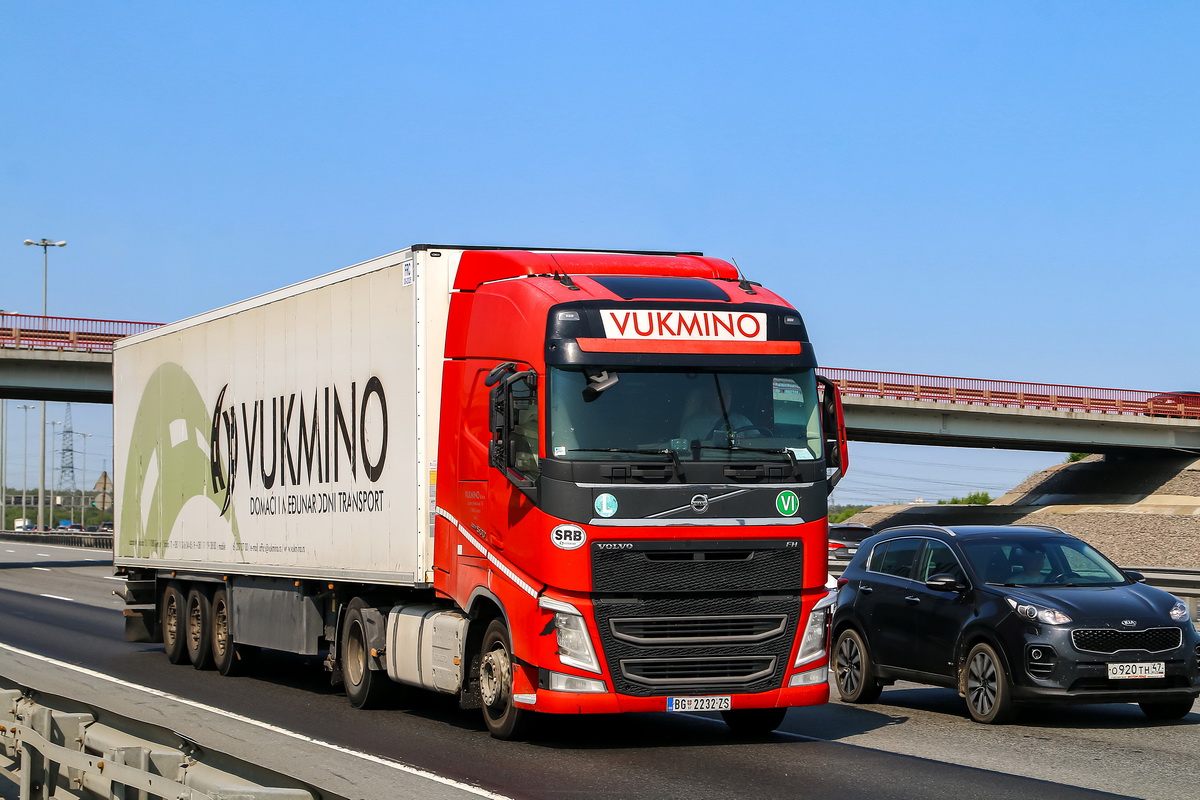 Сербия, № BG-2232-ZS — Volvo ('2012) FH.500