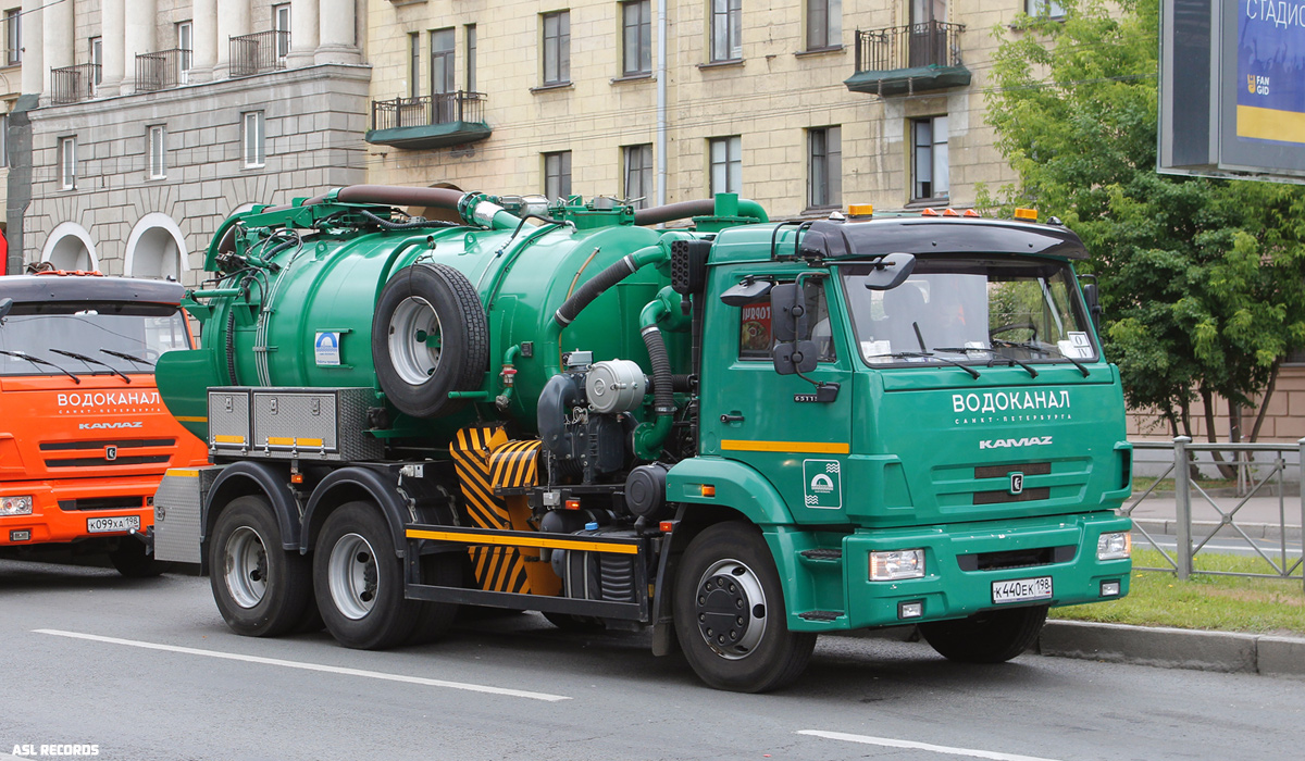 Санкт-Петербург, № К 440 ЕК 198 — КамАЗ-65115-50