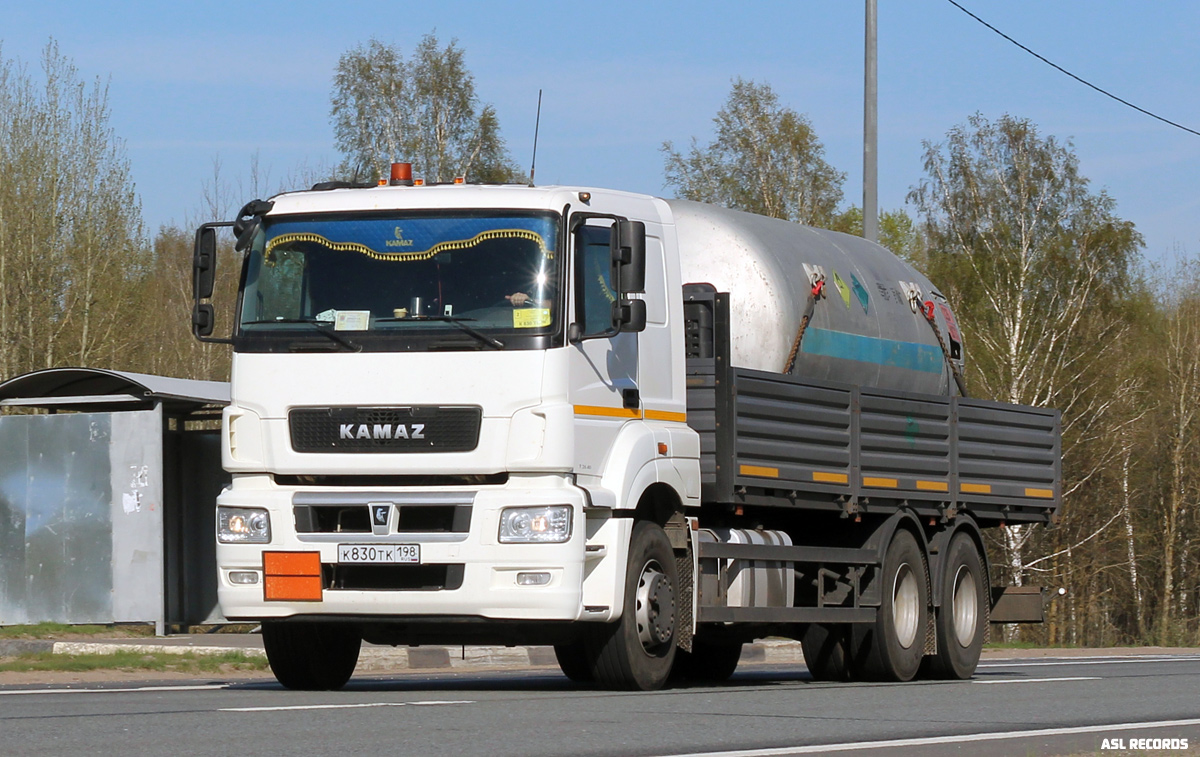 Санкт-Петербург, № К 830 ТК 198 — КамАЗ-65206-S5(87)