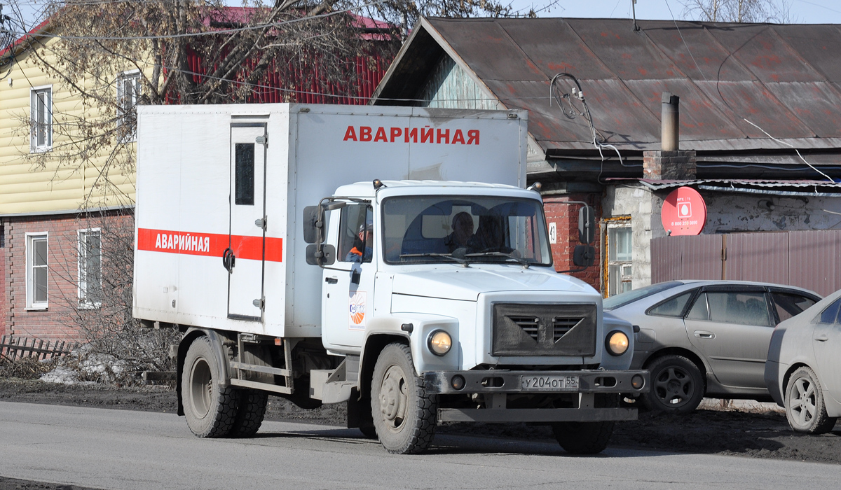 Омская область, № У 204 ОТ 55 — ГАЗ-33098