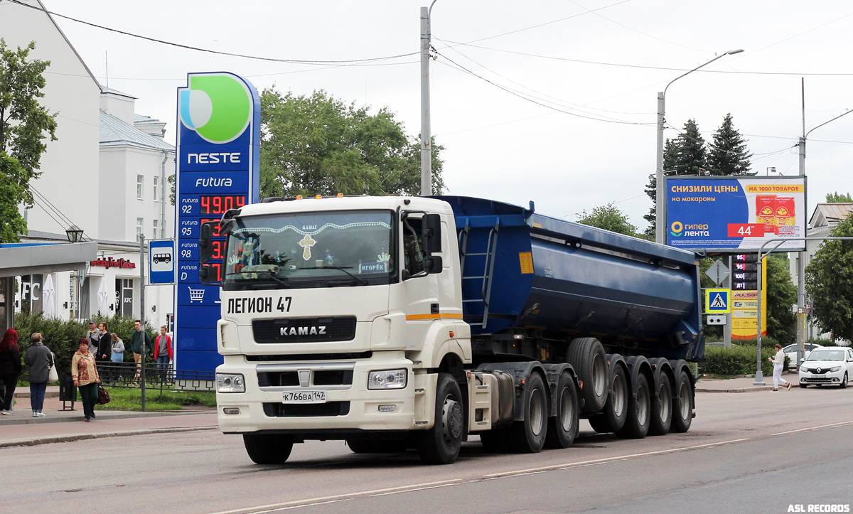 Ленинградская область, № К 766 ВА 147 — КамАЗ-65206-T5(68)