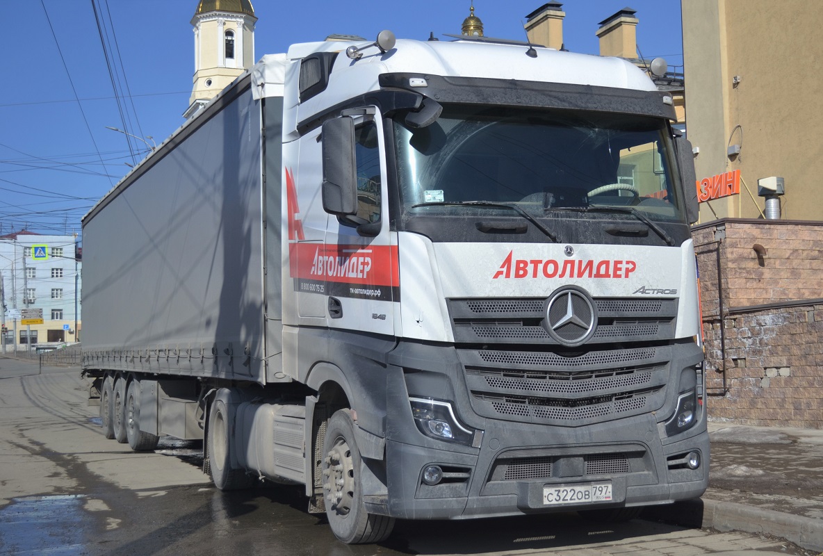 Москва, № С 322 ОВ 797 — Mercedes-Benz Actros ('2022) [LRD]