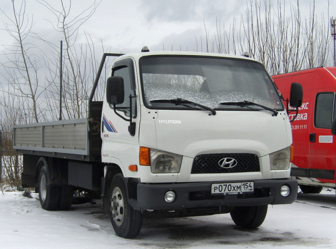 Санкт-Петербург, № Р 070 ХМ 154 — Hyundai HD78 ('2004)