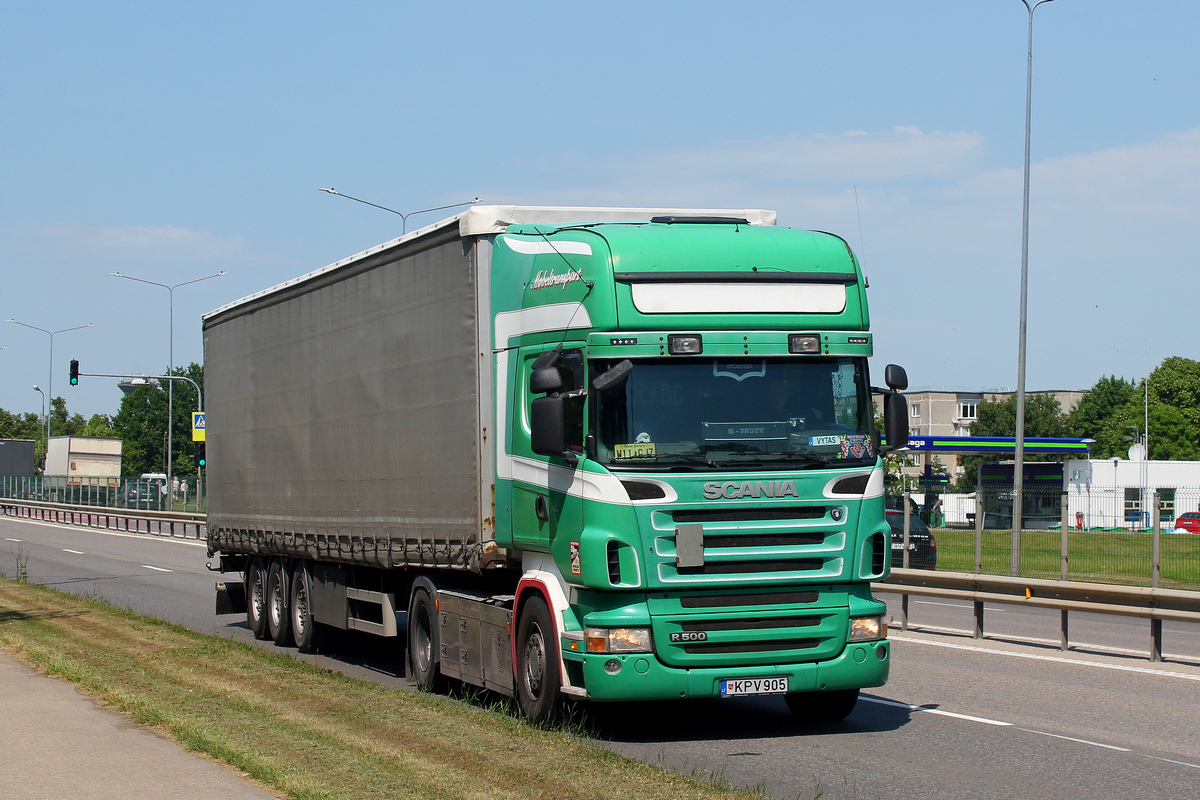 Литва, № KPV 905 — Scania ('2004) R500