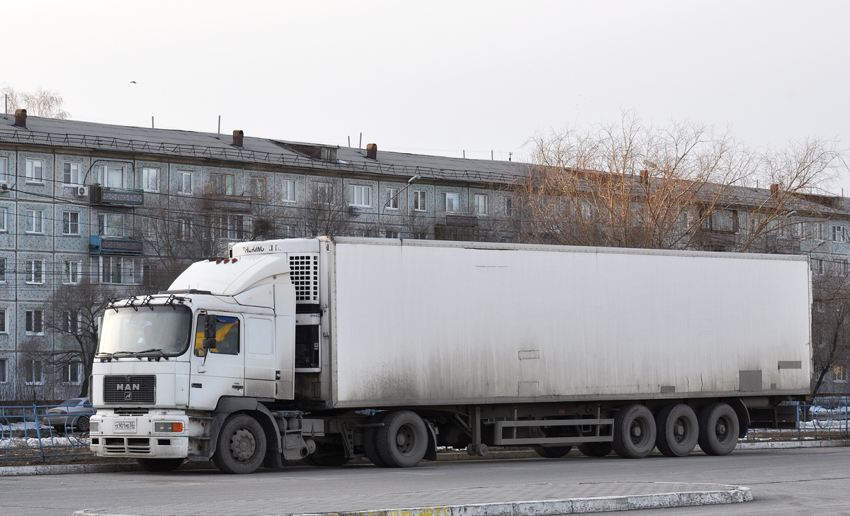 Омская область, № Х 901 МЕ 55 — MAN F2000 19.414