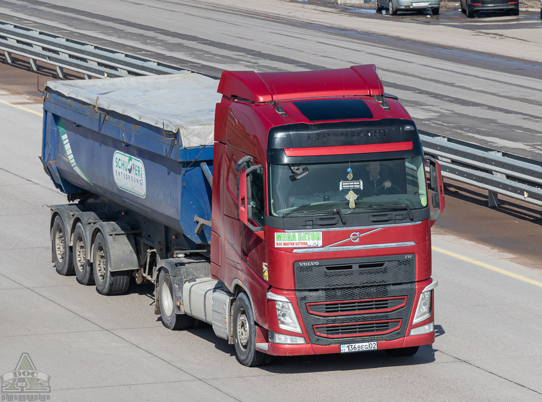 Алматы, № 136 BEG 02 — Volvo ('2012) FH.500
