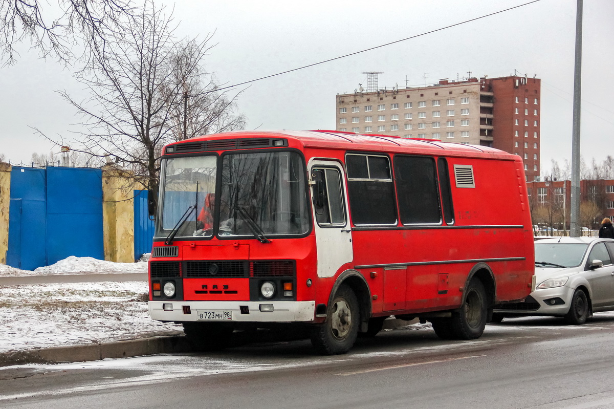 Санкт-Петербург, № В 723 МН 98 — ПАЗ-3206