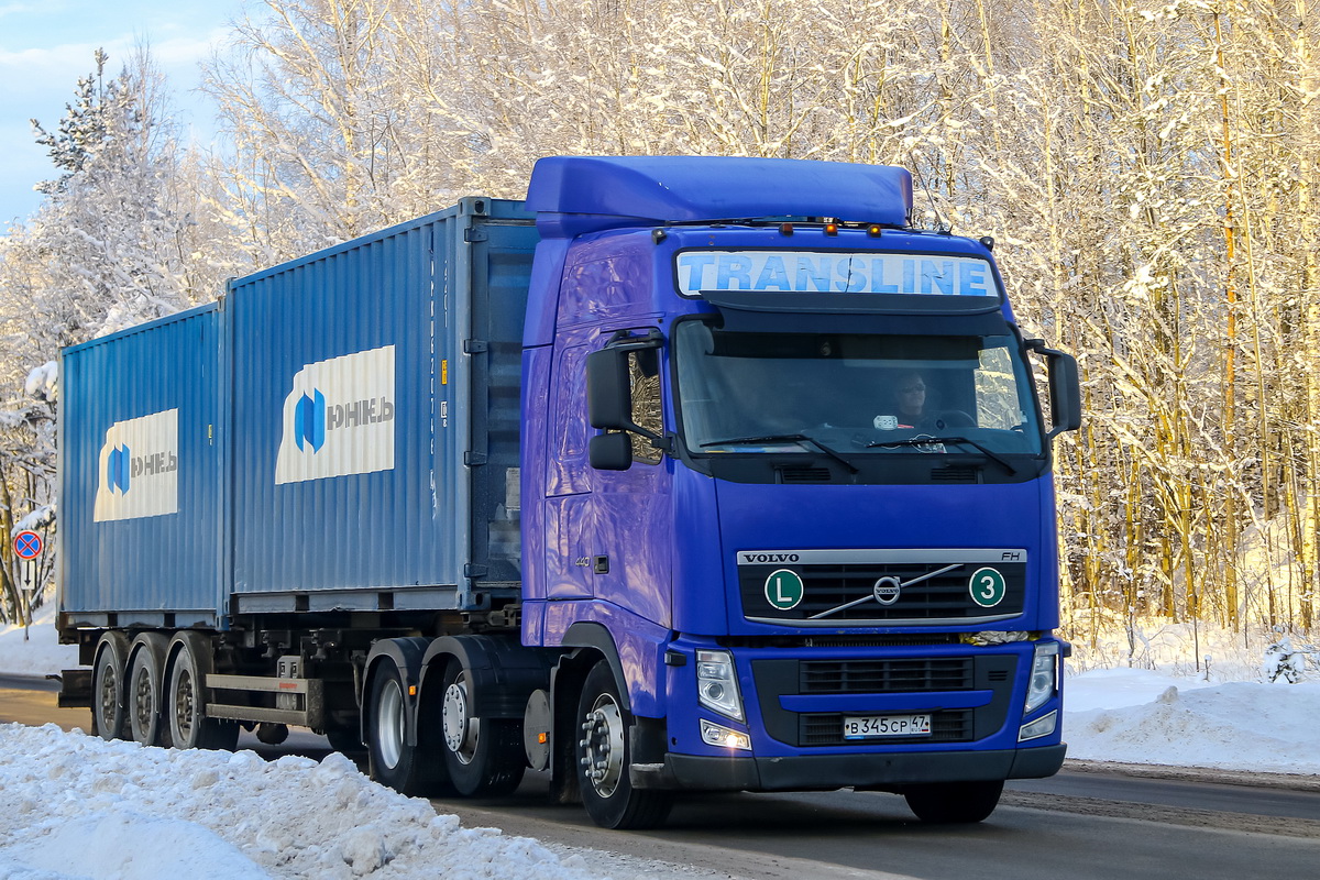 Ленинградская область, № В 345 СР 47 — Volvo ('2008) FH.440 [X9P]