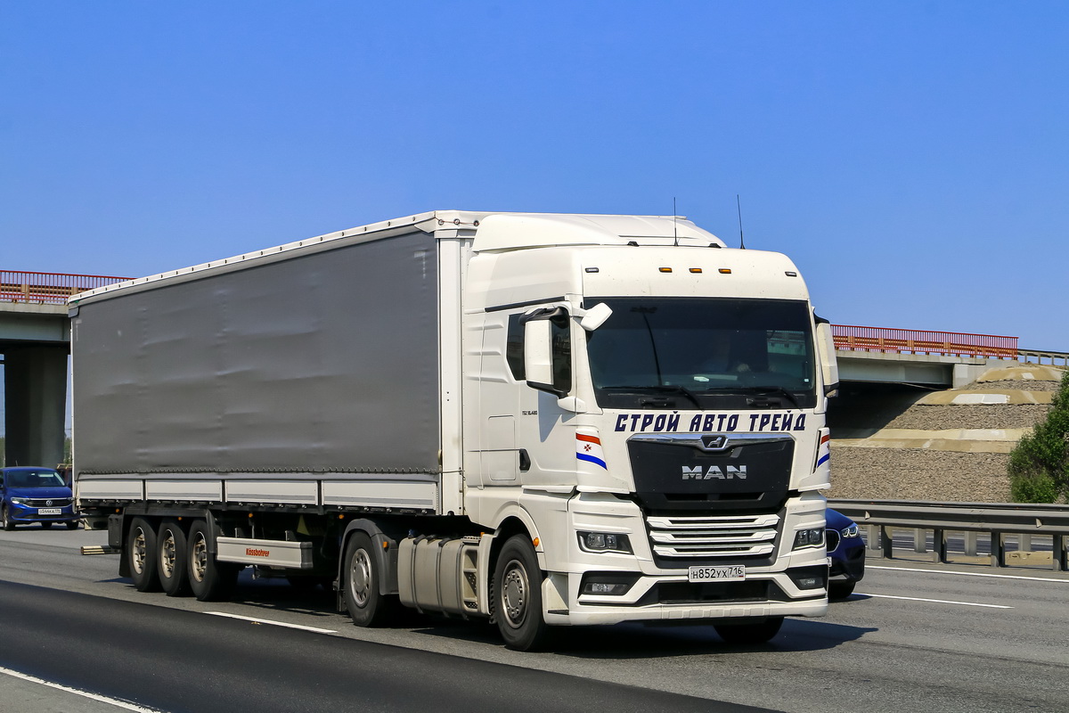 Татарстан, № Н 852 УХ 716 — MAN TGX ('2020) 18.480