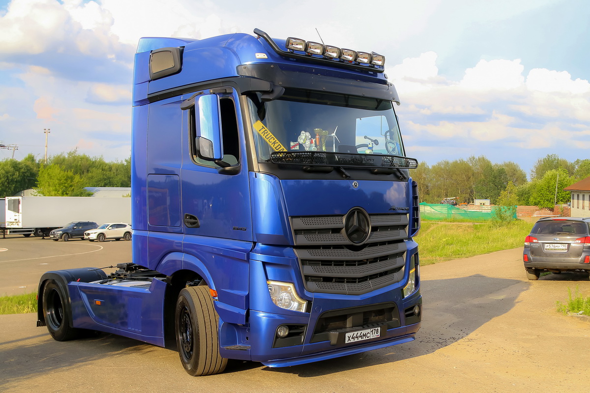 Санкт-Петербург, № Х 444 МС 178 — Mercedes-Benz Actros '18 1845 [Z9M]; Московская область — Фестиваль TruckDay 2024