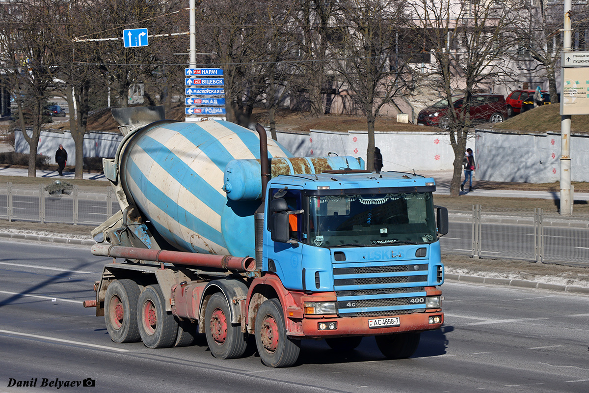 Минск, № АС 4658-7 — Scania ('1996) P124C