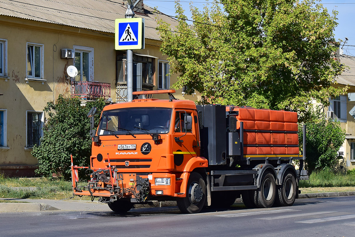 Волгоградская область, № Н 567 ВУ 134 — КамАЗ-65115-37