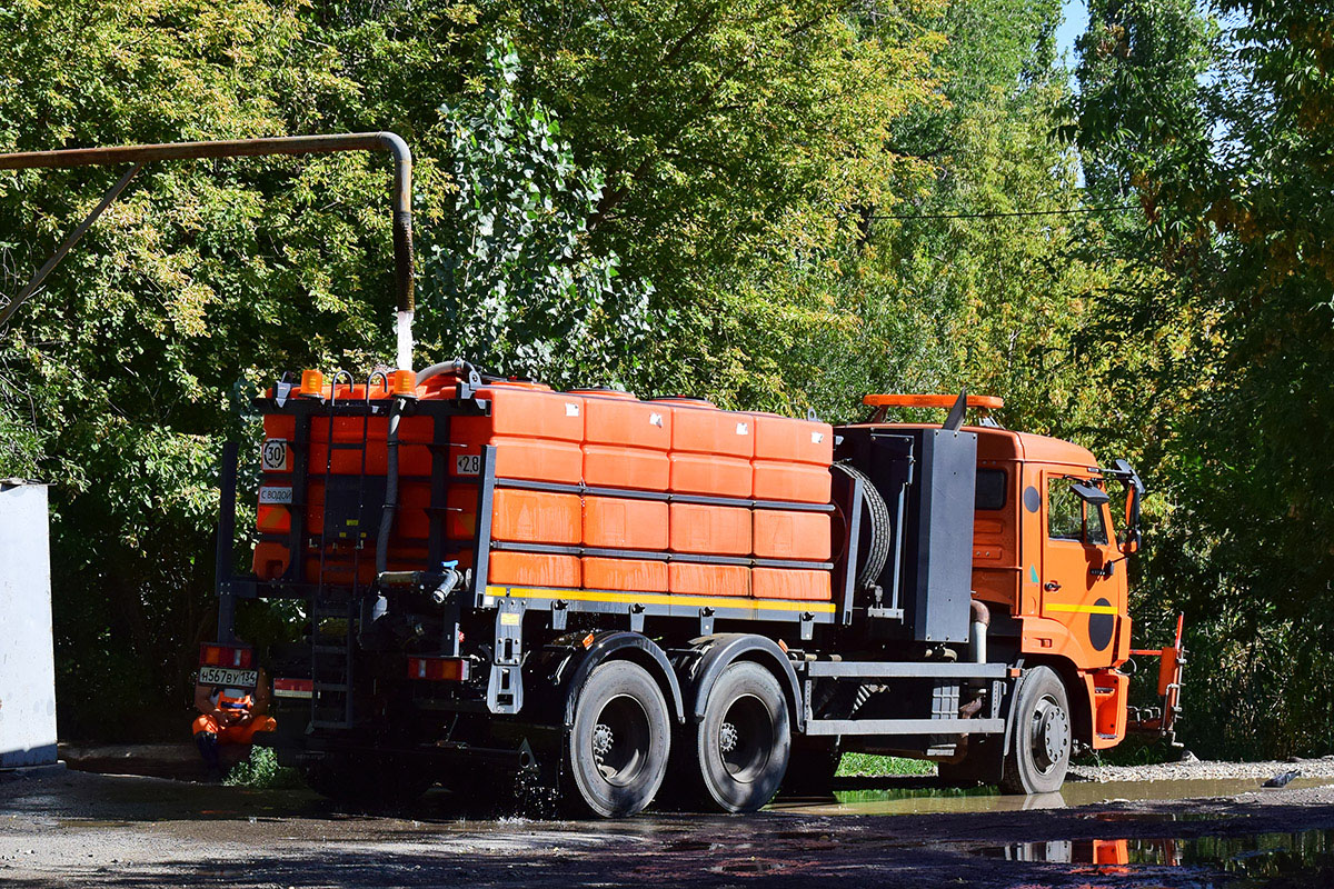 Волгоградская область, № Н 567 ВУ 134 — КамАЗ-65115-37
