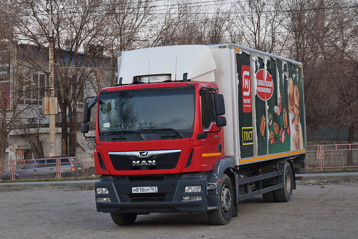 Волгоградская область, № М 818 ОУ 761 — MAN TGM 18.250
