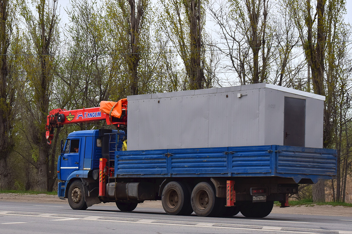 Волгоградская область, № К 321 ВТ 134 — КамАЗ-65117-62