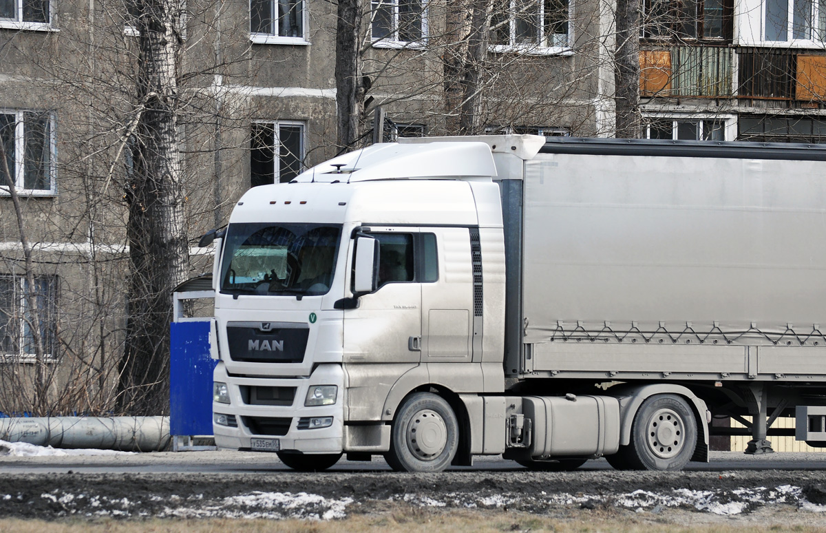 Омская область, № У 535 ЕМ 55 — MAN TGX ('2007) 18.440