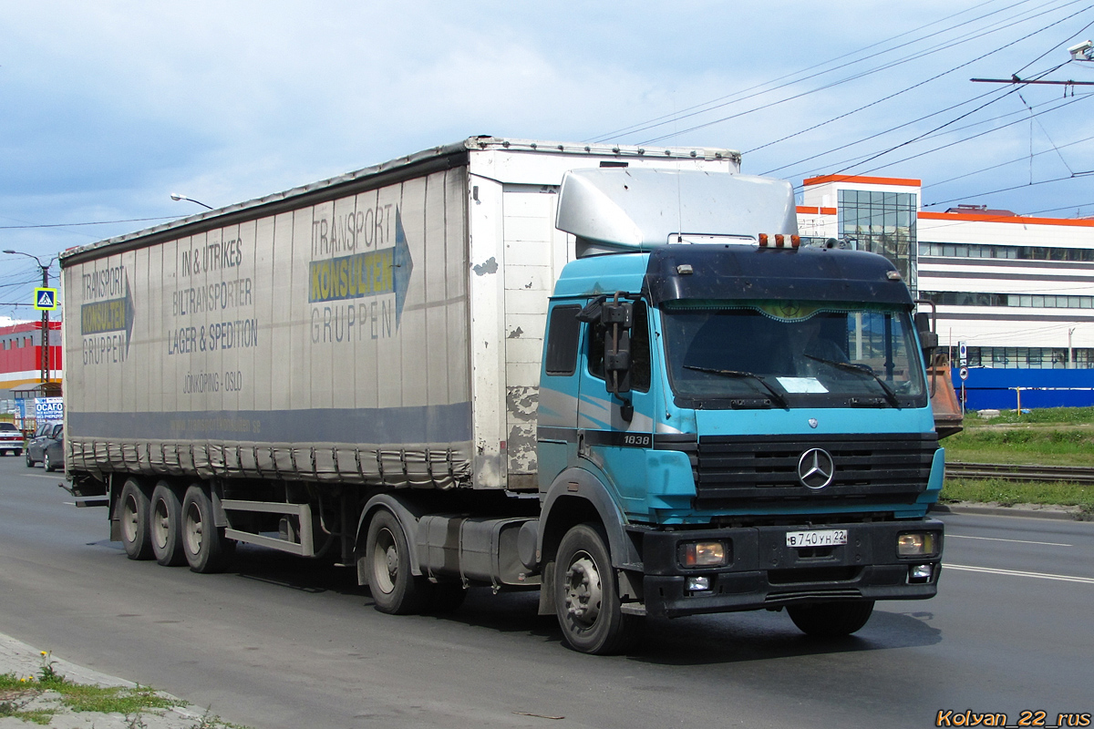 Алтайский край, № В 740 УН 22 — Mercedes-Benz SK 1838