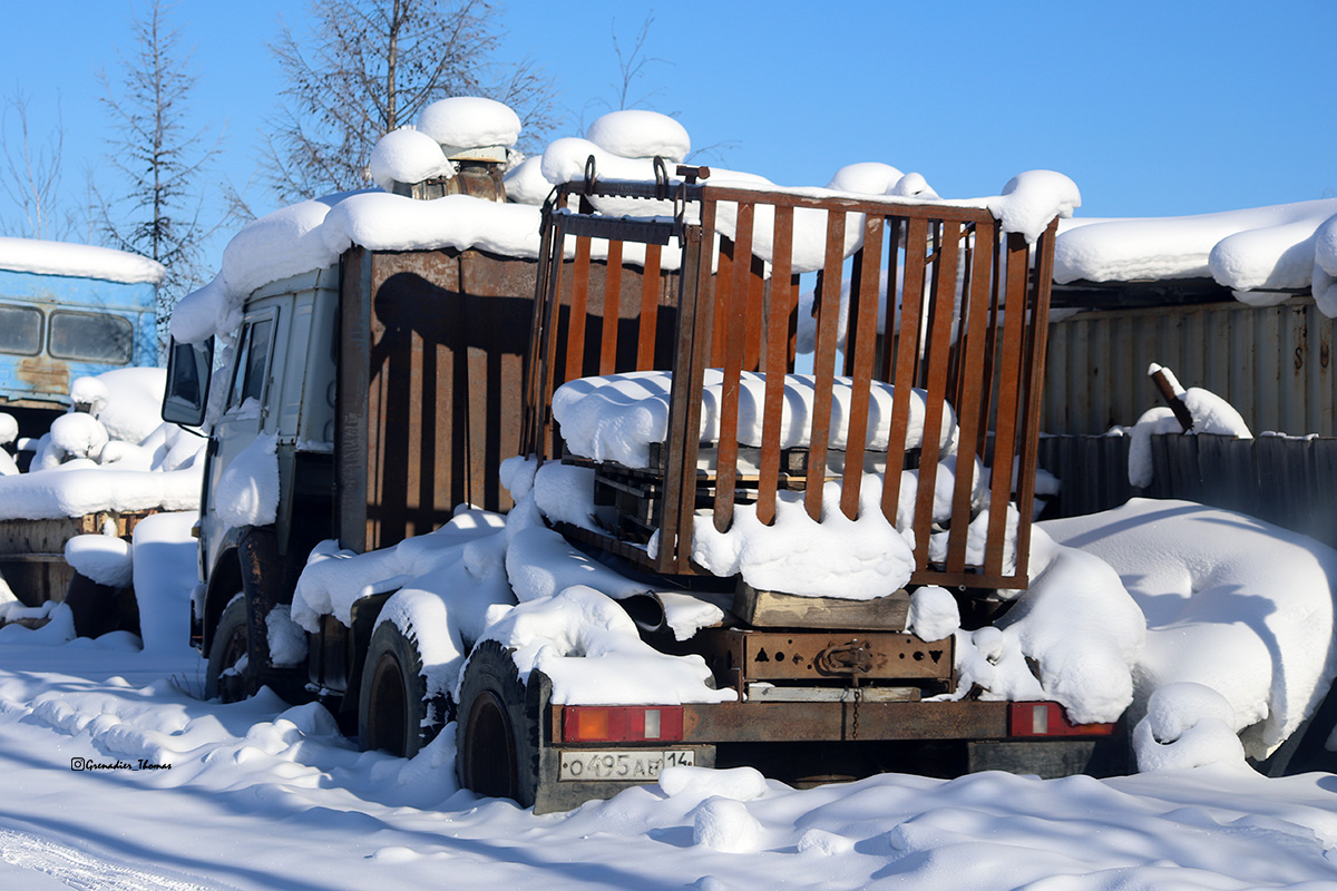 Саха (Якутия), № О 495 АВ 14 — КамАЗ-5410