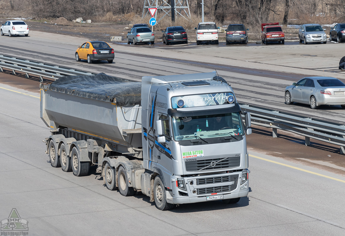 Алматы, № 949 BAT 05 — Volvo ('2008) FH.540