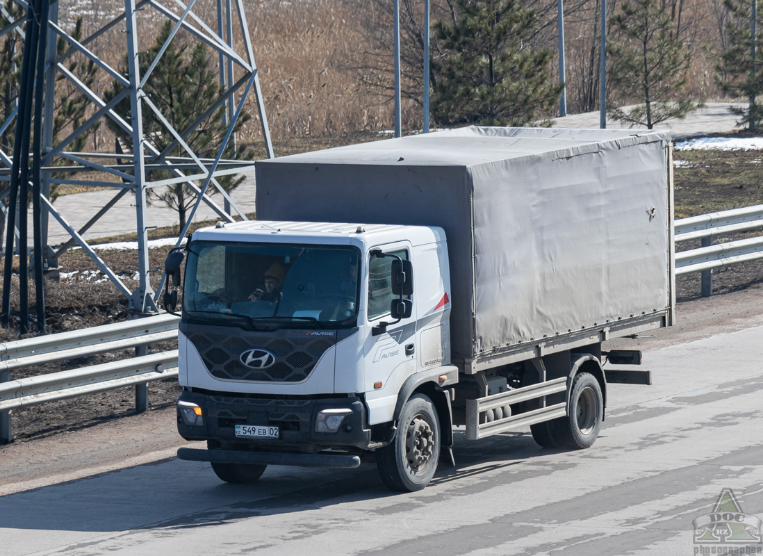 Алматы, № 549 EB 02 — Hyundai Pavise