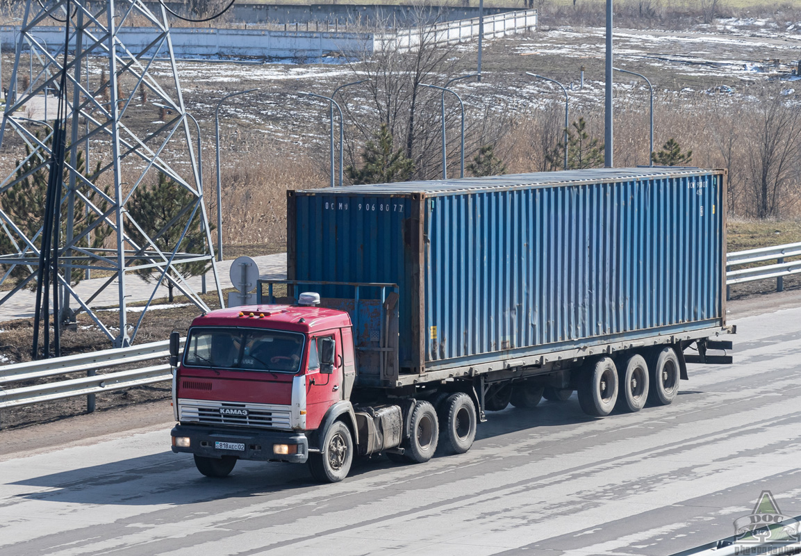Алматы, № 818 AEC 02 — КамАЗ-5410