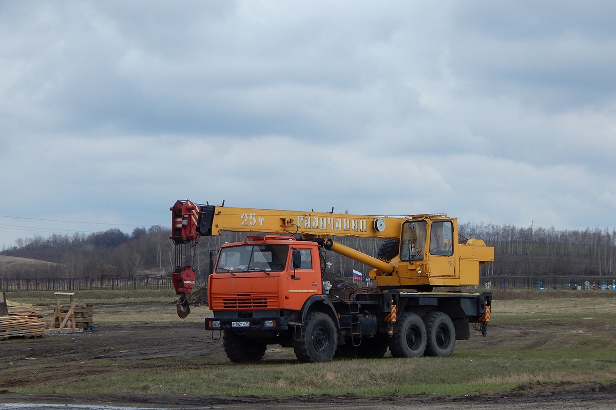 Белгородская область, № Р 102 ТН 31 — КамАЗ-43118-15 [43118R]