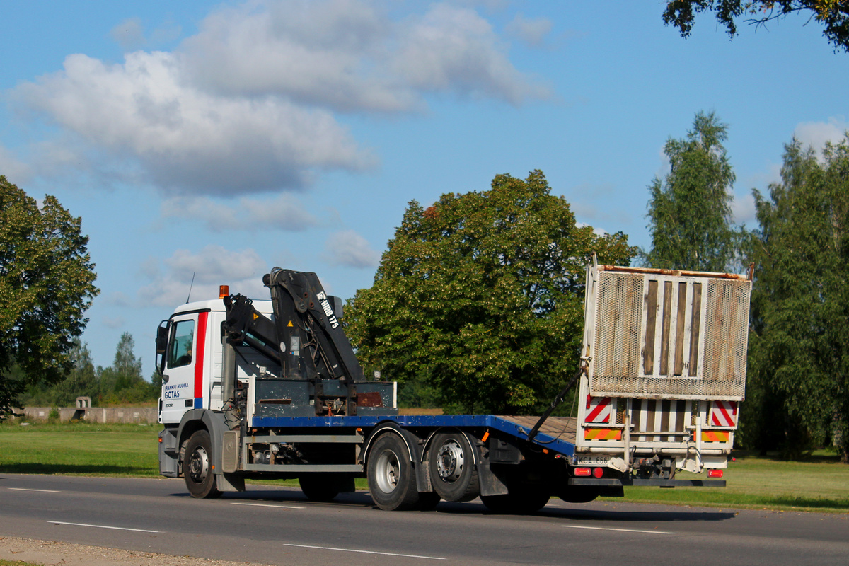 Литва, № KCA 666 — Mercedes-Benz Actros ('2003) 2532