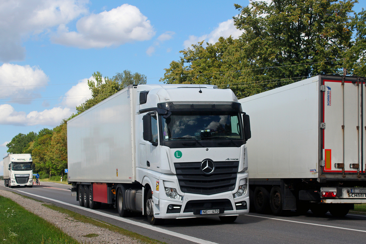 Латвия, № NE-470 — Mercedes-Benz Actros ('2011) 1851