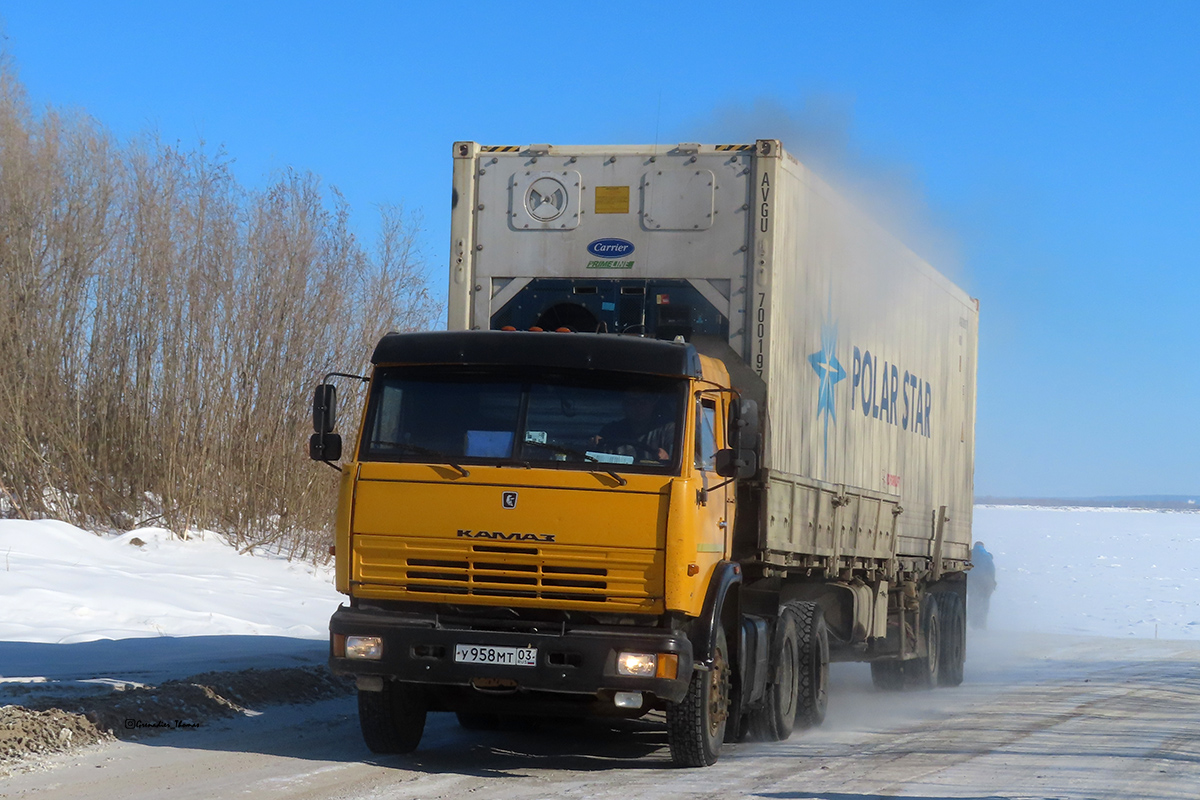 Саха (Якутия), № У 958 МТ 03 — КамАЗ-54115-15 [54115R]
