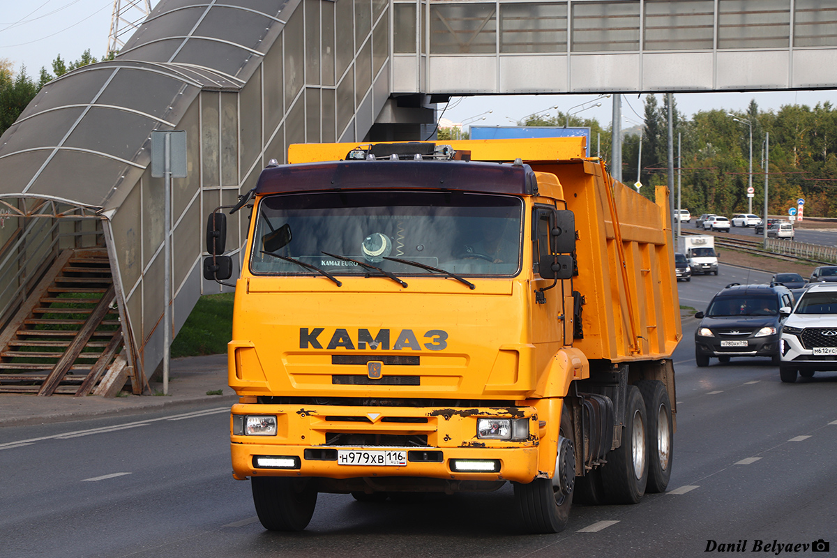 Татарстан, № Н 979 ХВ 116 — КамАЗ-65116-62