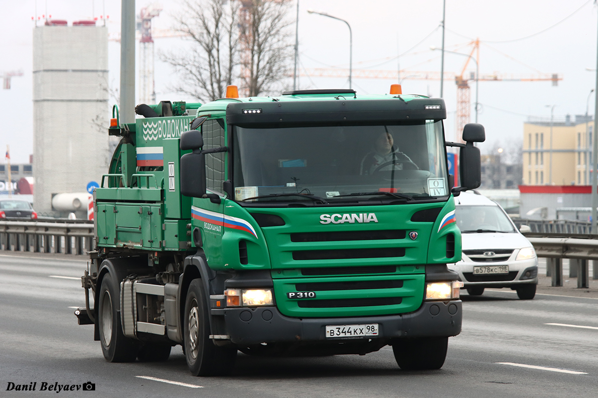 Санкт-Петербург, № В 344 КХ 98 — Scania ('2004) P310
