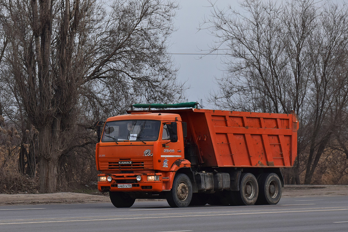 Волгоградская область, № К 465 ТХ 134 — КамАЗ-6520 [652000]