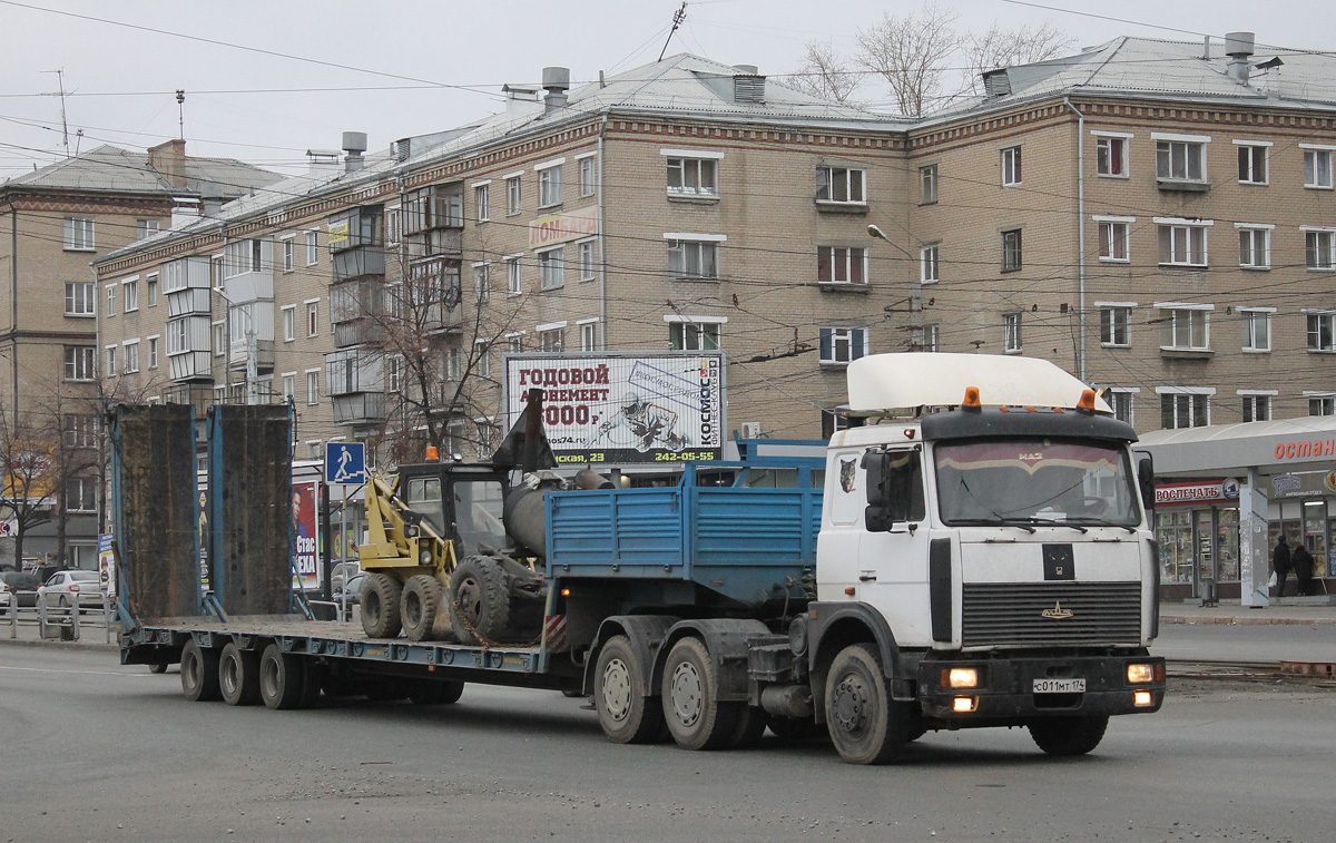 Челябинская область, № С 011 МТ 174 — МАЗ-6422A5