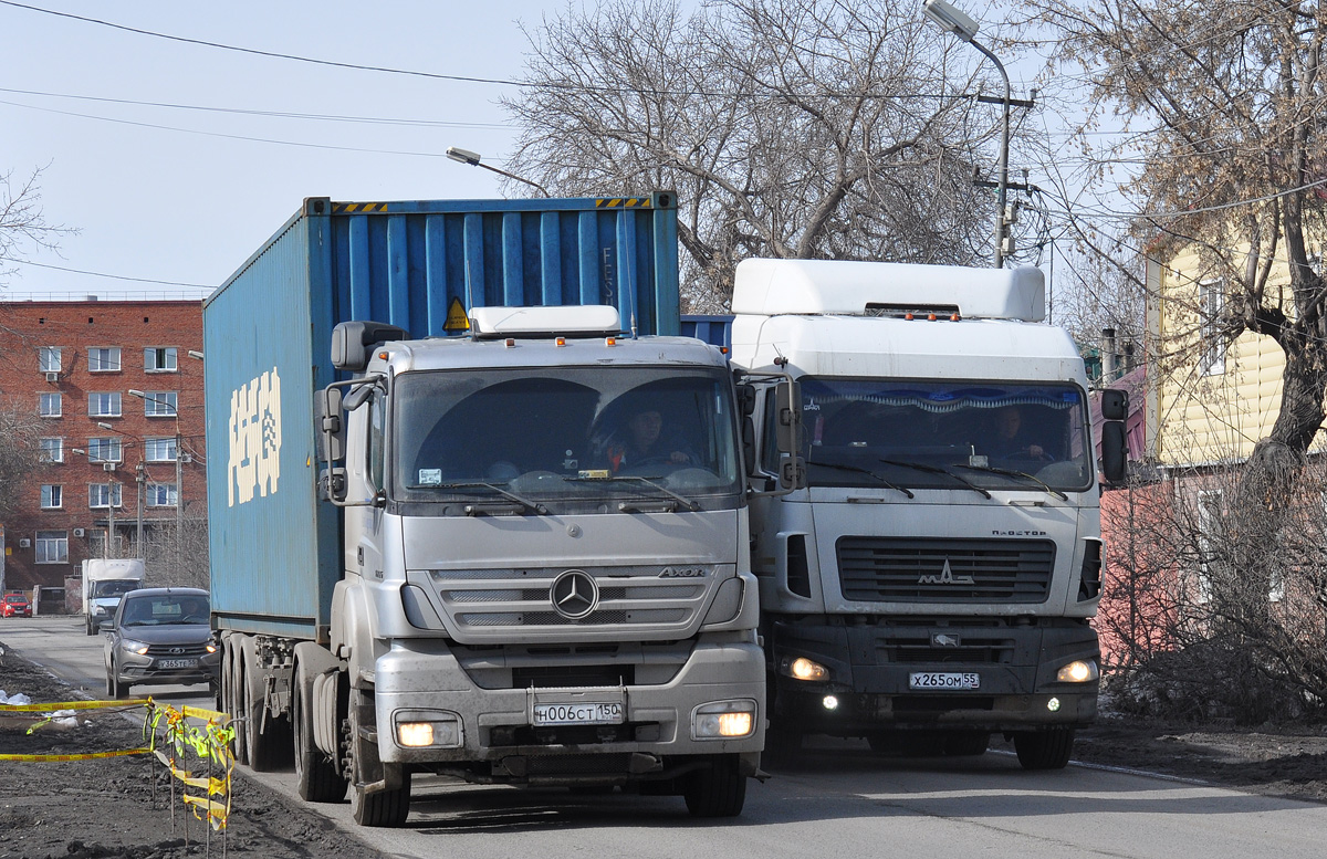 Омская область, № Н 006 СТ 150 — Mercedes-Benz Axor 1835